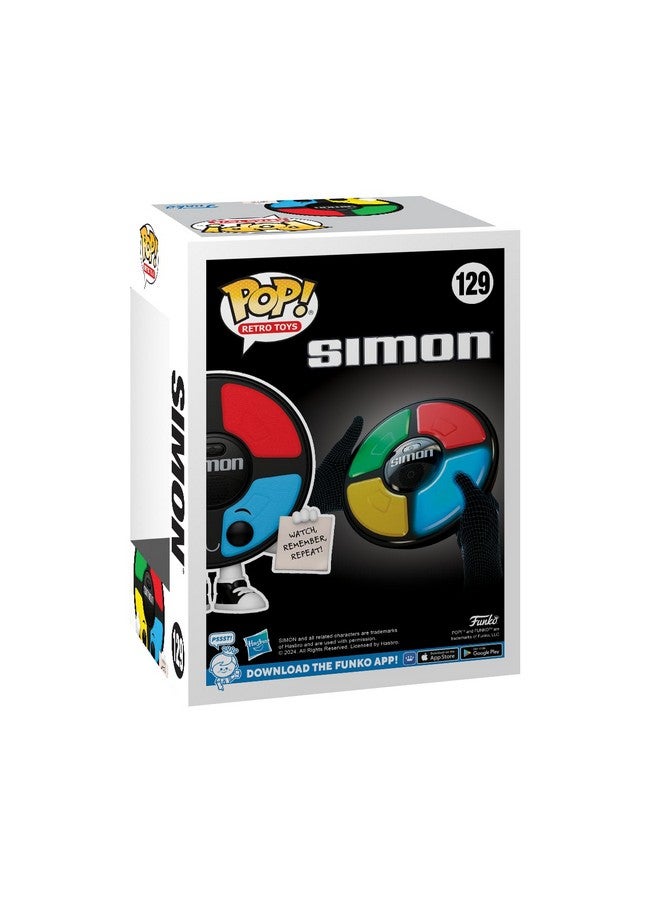 Funko POP! Vinyl: Simon - Logo - Simon - 1/6 Odds for Rare Chase Variant - Glow in The Dark - Collectable Vinyl Figure - Gift Idea - Official Merchandise - for Kids & Adults - Ad Icons Fans - Image 3