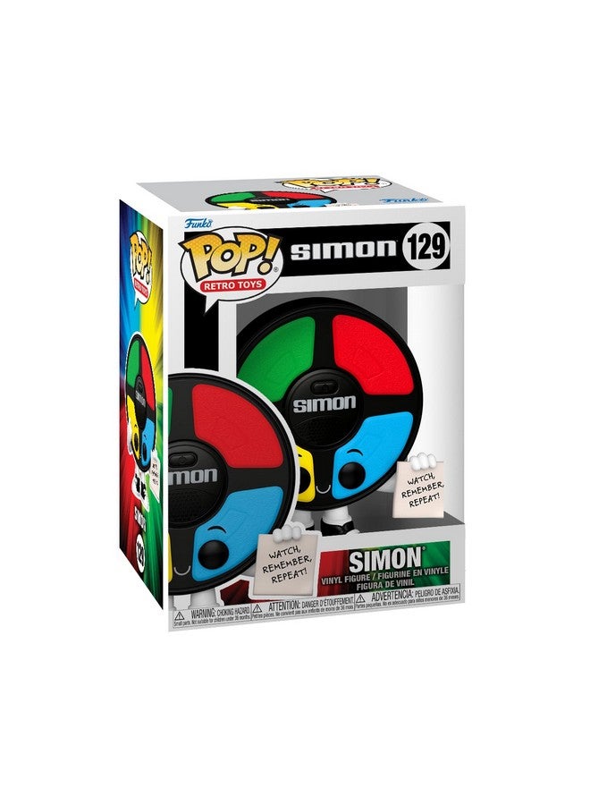 Funko POP! Vinyl: Simon - Logo - Simon - 1/6 Odds for Rare Chase Variant - Glow in The Dark - Collectable Vinyl Figure - Gift Idea - Official Merchandise - for Kids & Adults - Ad Icons Fans - Image 1