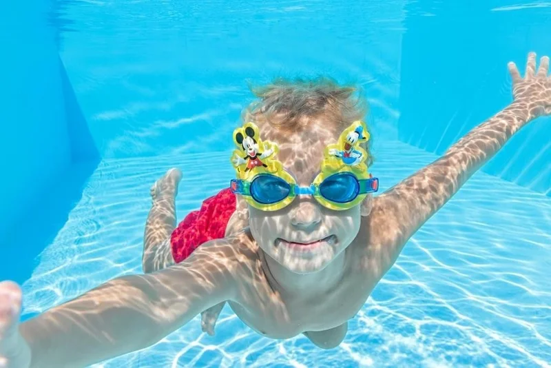 بست واي Swimming Goggles 9102S Kids Disney Mickey