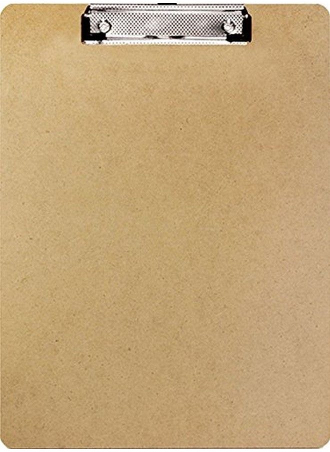 Bazic Products Bazic Standard Size Hardboard Clipboard W Low Profile Clip For School Home Or Office Supplies  - Image 1