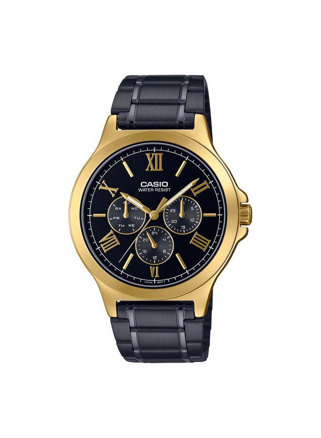 CASIO Stainless Steel Chronograph Wrist Watch MTP-V300GB-1AUDF - Image 1