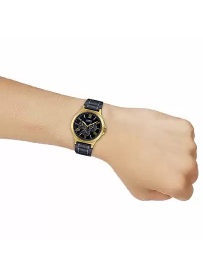 CASIO Stainless Steel Chronograph Wrist Watch MTP-V300GB-1AUDF - Image 2