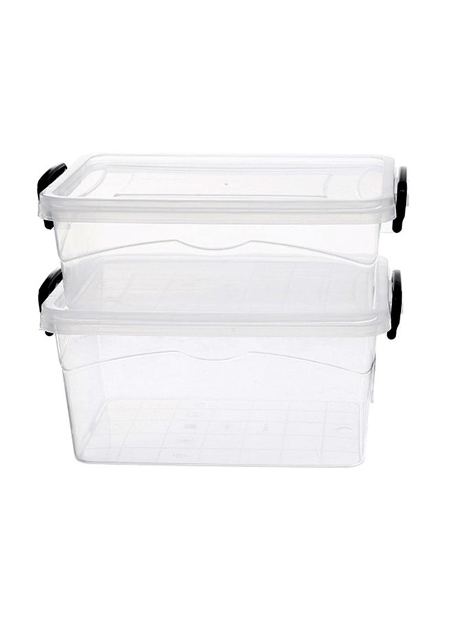 favilla Set Of 4 Storage Box Clear - Image 2