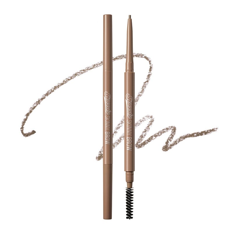 PERIPERA Speedy Skinny Brow, Precise Eyebrow Pencil, Dual-Sided Fine Tip Shades, Define Fills Brow Make up (11 MOCHA TAUPE) - Image 1