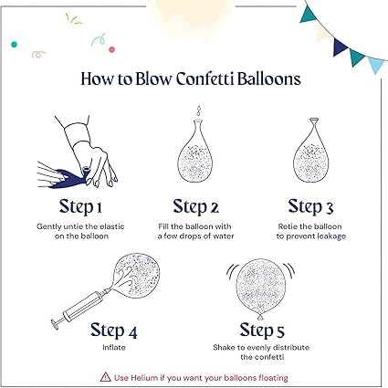 BRIJBAZAAR Golden Birthday Decoration Items - Combo of 47 Pcs Gold & White Balloons for Decoration | Birthday Decoration Kit | Birthday Decorations for Wife, Husband | Happy Birthday Foil Banner - Image 5