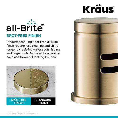 KRAUS Dishwasher Air Gap in Spot Free Antique Champagne Bronze, KAG-1SFACB - Image 5