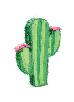 Juvale Small Cactus Pinata For Kids Birthday, Baby Shower, Cinco De Mayo, Mexican Fiesta Party Decorations (17 X 11.5 In)  - Image 2