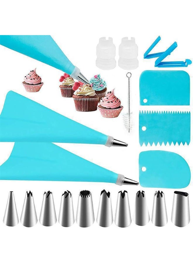 جاياتو 74 مجموعة مزخرفة بالكعك، ومعدات مخبوزات مخبوزات، وموصل مخبز ديي - Image 2