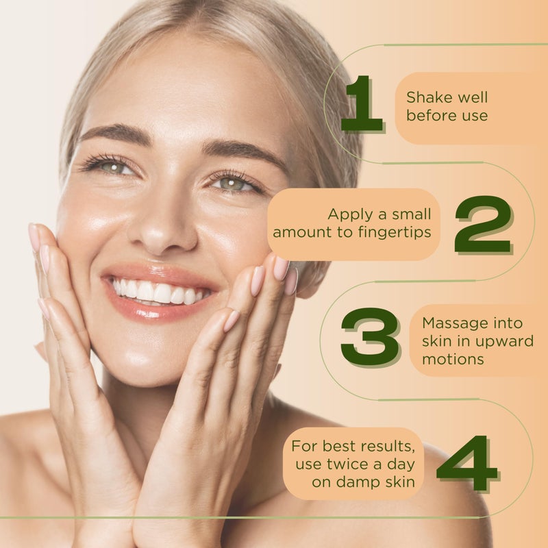 InstaNatural Hyaluronic Acid Serum for Face, Brightens, Hydrates, Reduces the Look of Fine Lines and Wrinkles, with Vitamin C, Jojoba Oil, and Aloe Vera, 2 Fl Oz - Image 4