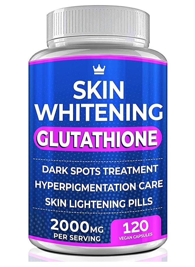 Northern Crown Cosmetics Glutathione Whitening Pills 120 Capsules 2000mg