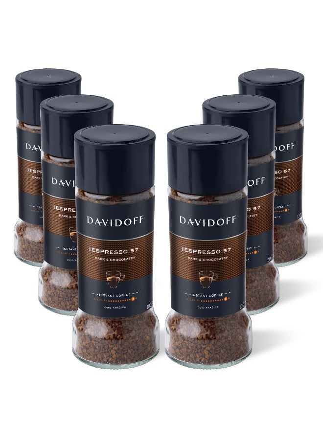 Davidoff Instant Coffee Espresso 57, 6 x 90 Gm