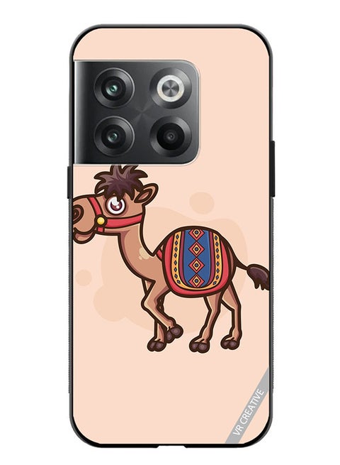 Protective Case Cover For OnePlus 10T Cartoon Camel Design Multicolour