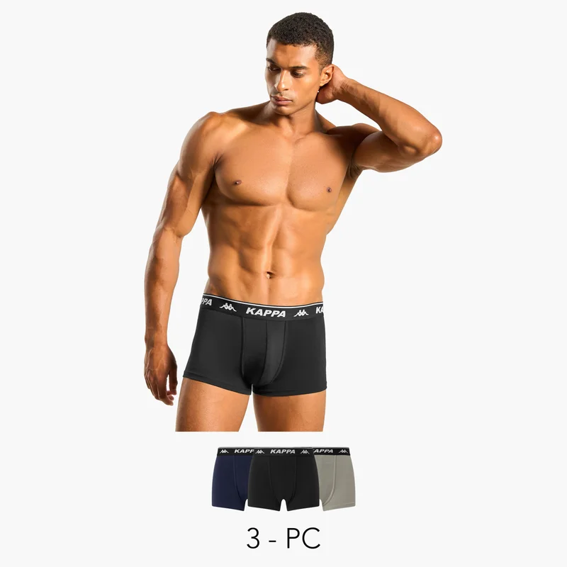 كابا Set of 3 - Kappa Elasticated Waist Trunks