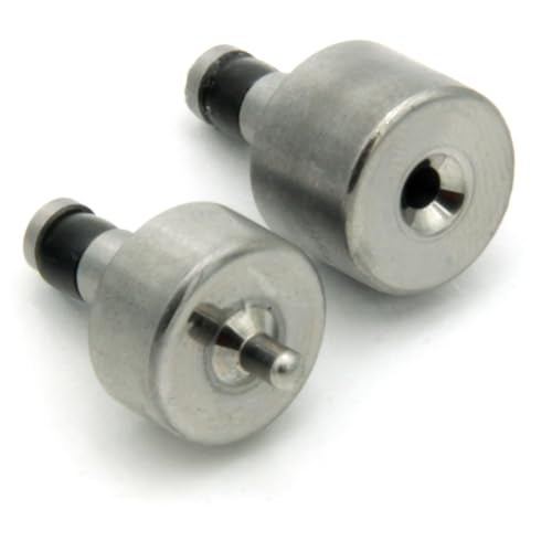 Wicks Aircraft 3/32" Spring Back Dimple Die, 100° Countersink for Sheet Metal Fabrication in Aviation, Automotive and Other Applications. Fits Hand and Pneumatic Rivet Squeezers. - Image 1