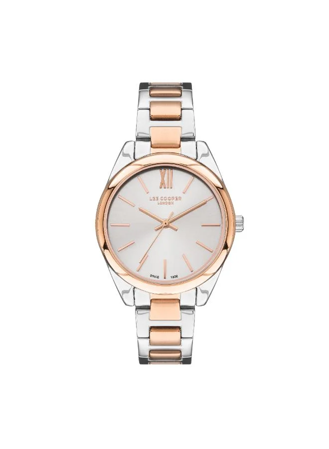 لي كوبر Women's Metal Analog Watch LC07450.530 - 35 mm