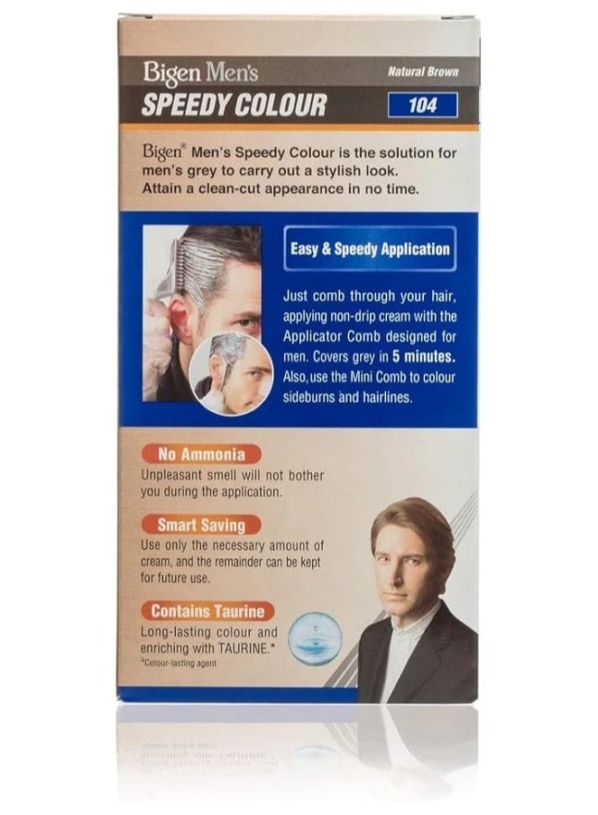بايجن صبغة شعر سبيدي للرجال خالية من الأمونيا 104 - Image 3