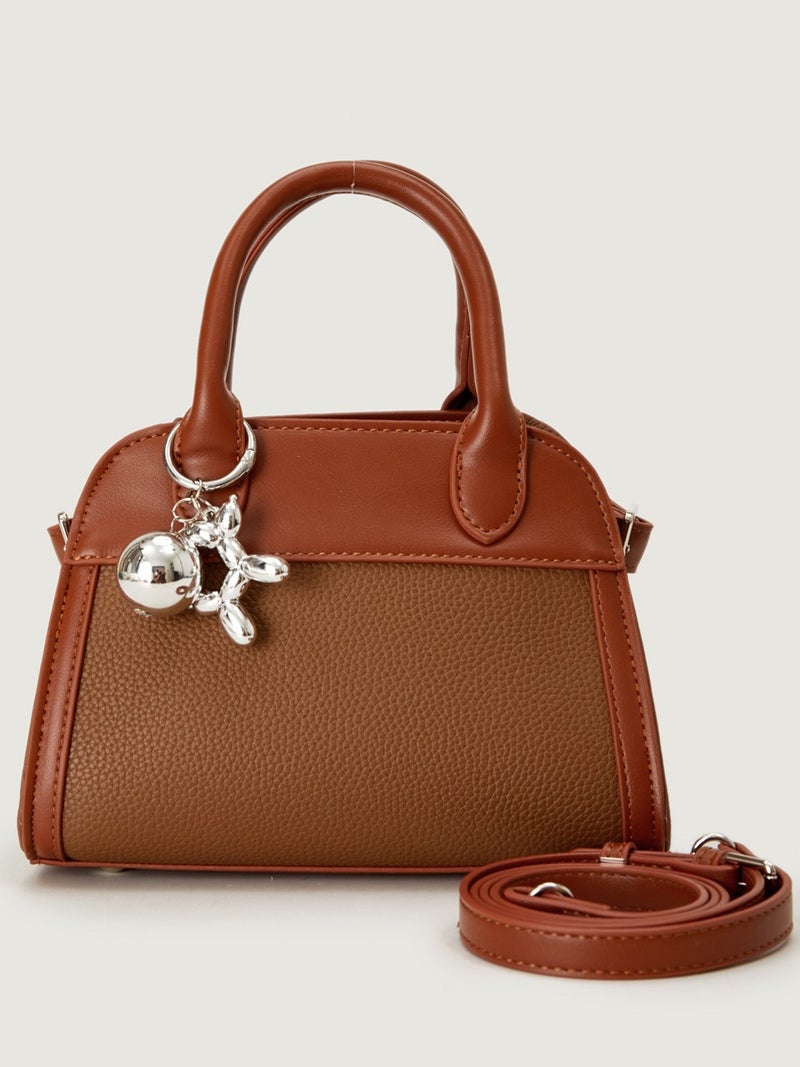 Women'S Handbag European And Korean Style Color-Blocking Shoulder Crossbody Versatile Small Square Bag With A Textured And Versatile Design - Image 2