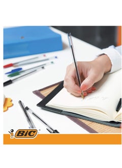 Bic 10-Piece Cristal Medium 1.0mm Tip Ballpoint Pen Red Ink  - Image 4