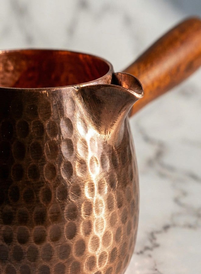 IEUDNS Vintage Copper Tea Kettle for Stovetop 250ml, Style C - Image 5