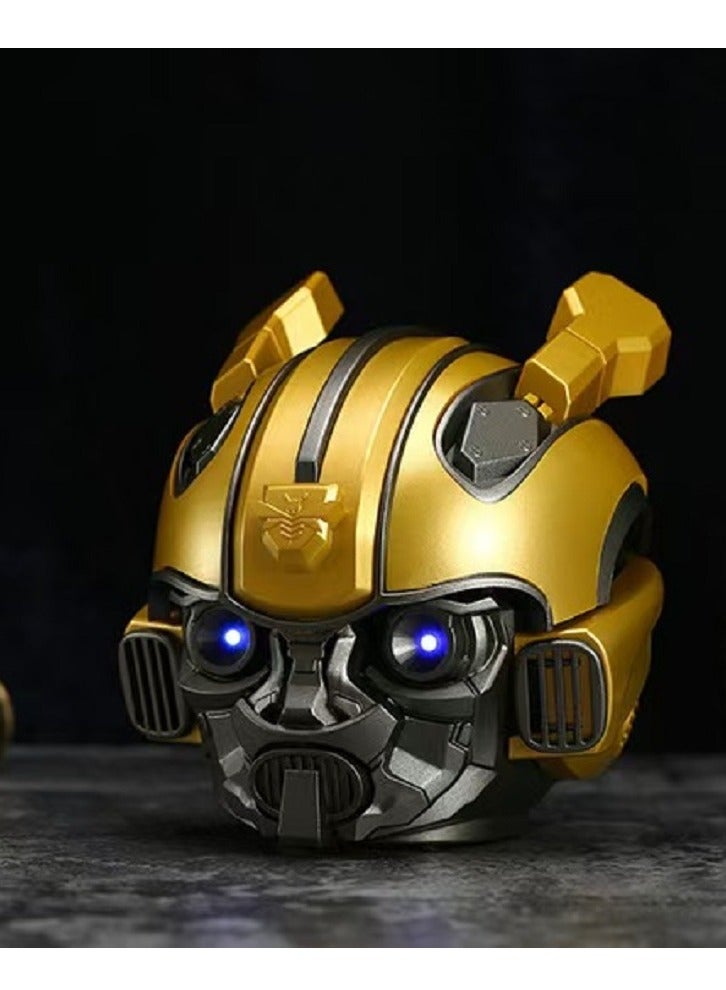 Bumblebee Multifunctional Bluetooth Speaker,Turn On The Eyes Automatically Light, FM Radio - Image 3