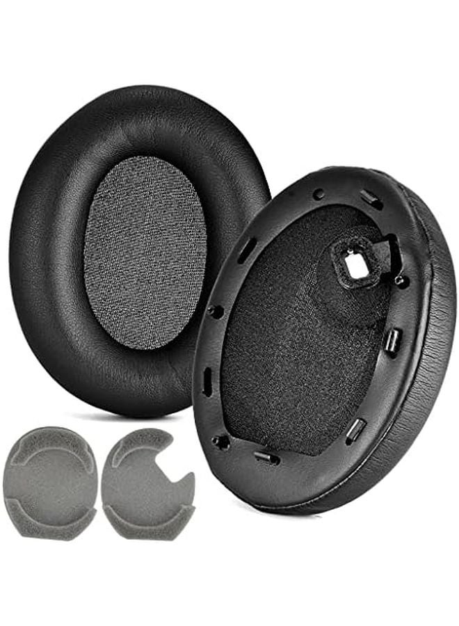وسائد أذن بديلة غطاء وسادة لسماعات Sony WH1000XM4 أسود - Image 3