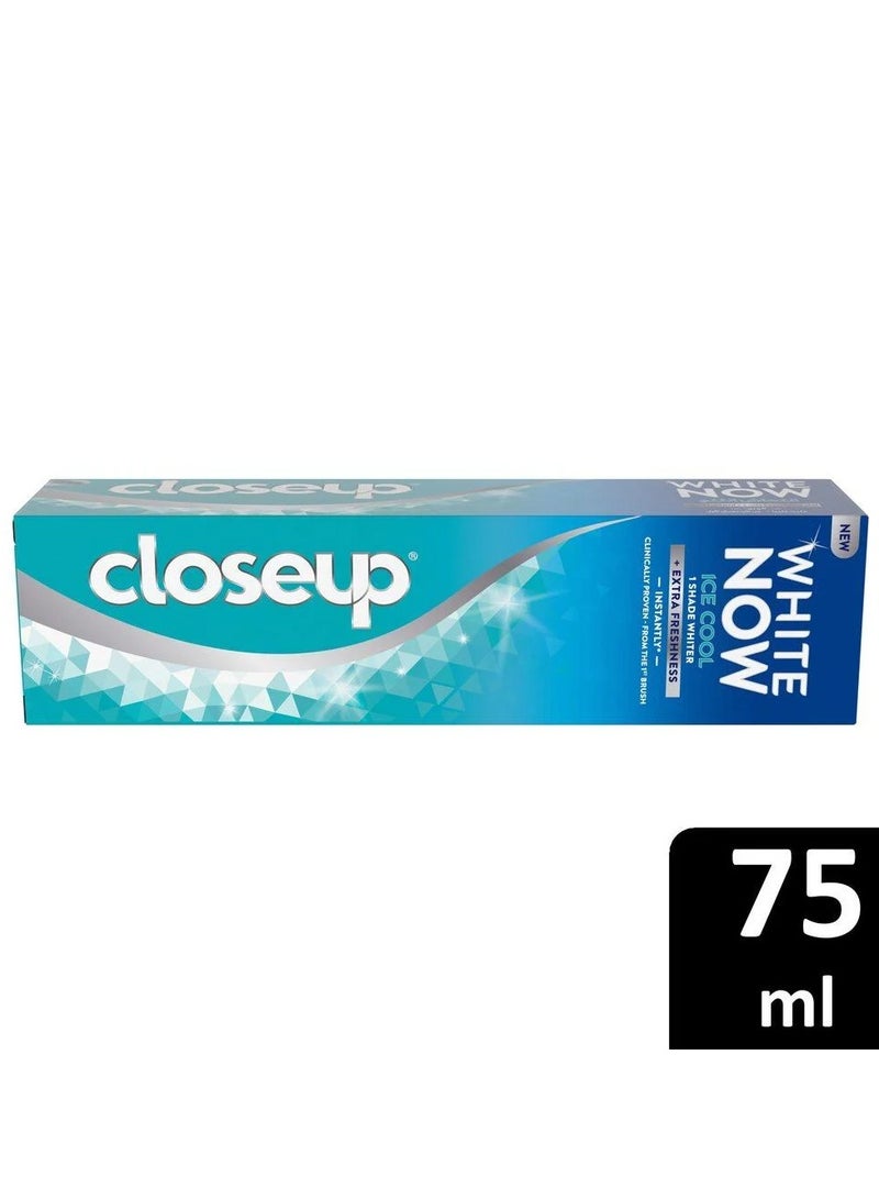 Close Up White Now Toothpaste 75ml - Image 3