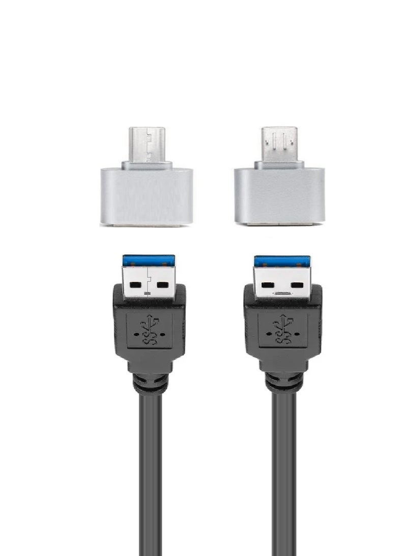 جو-ديز محول مايكرو USB – من ذكر Micro USB إلى أنثى USB 3.0 – وصلة محمولة متوافقة مع هواتف سامسونج، أجهزة أندرويد اللوحية، وأجهزة OTG أخرى - Image 5