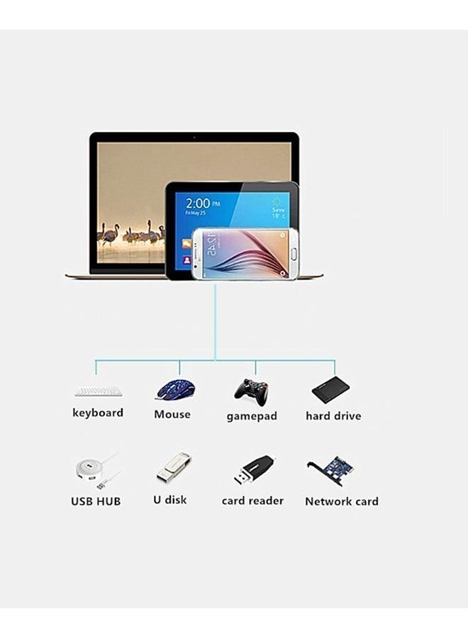 باس تيك محول مايكرو USB – من ذكر Micro USB إلى أنثى USB 3.0 – وصلة محمولة متوافقة مع هواتف سامسونج، أجهزة أندرويد اللوحية، وأجهزة OTG أخرى - Image 3