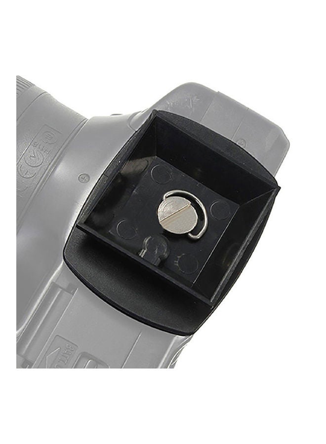 Practical Screw Adapter Tripod Quick Release Plate For Digital Camera Black - Image 2