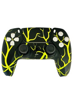 CRAFT by MERLIN PAINTED PLAY STATION 5 DUAL SENSE WIRELESS CONTROLLER THUNDER