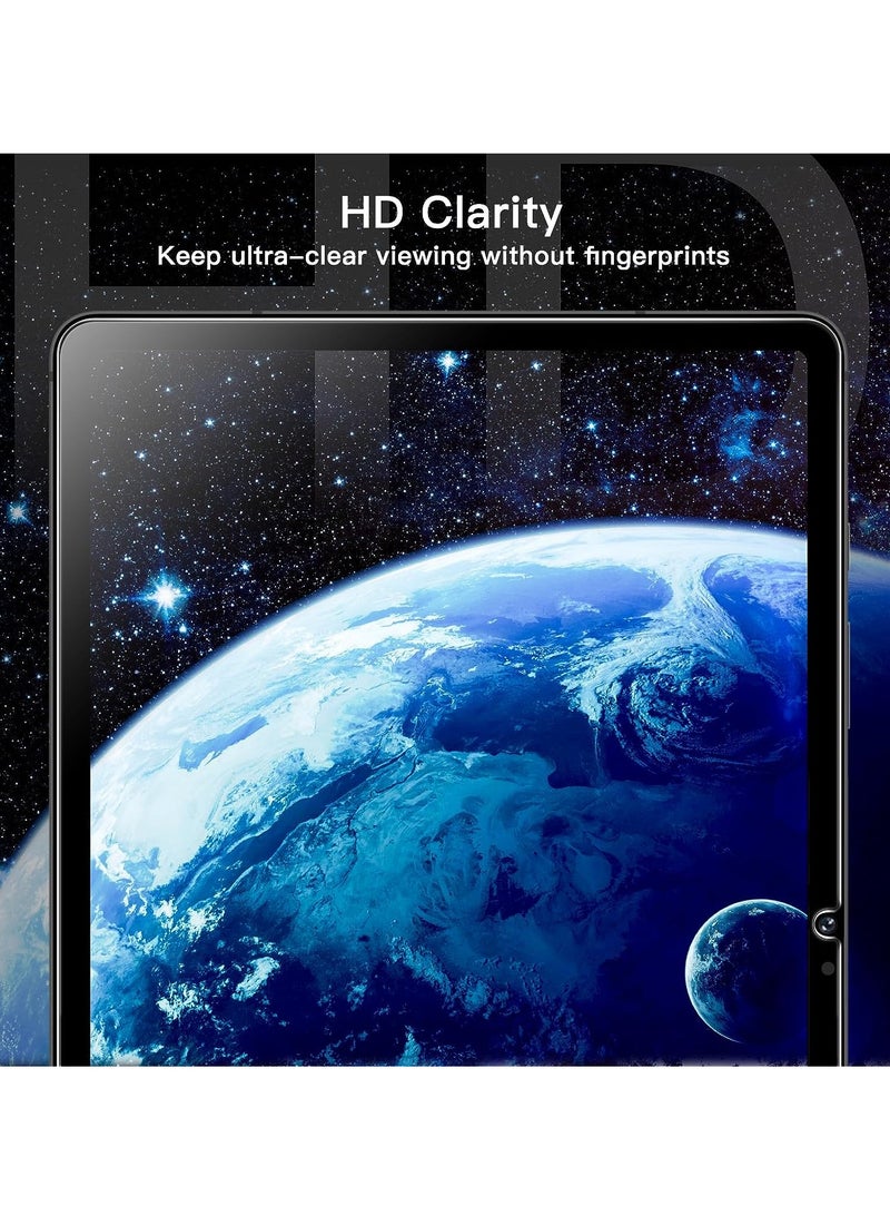 Jetech Screen Protector for Samsung Galaxy Tab S9 11 Inch and Galaxy Tab S9 Fe 10.9 Inch With Easy Installation Frame Tempered Glass Film Hd Clear 2 Pack - Image 5