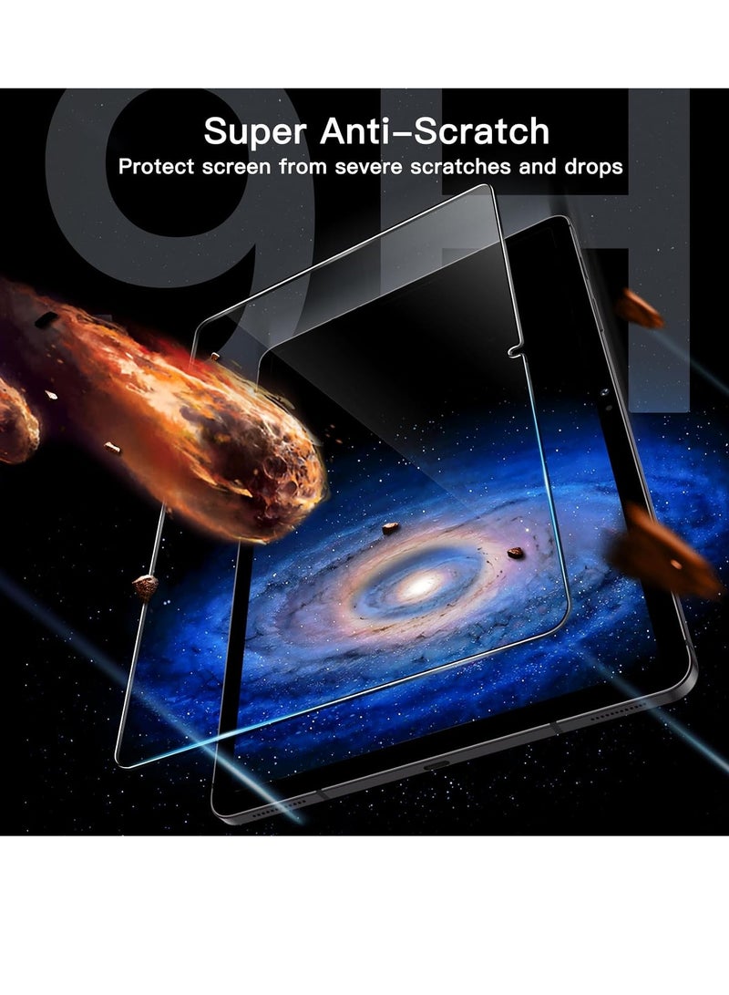 Jetech Screen Protector for Samsung Galaxy Tab S9 11 Inch and Galaxy Tab S9 Fe 10.9 Inch With Easy Installation Frame Tempered Glass Film Hd Clear 2 Pack - Image 4