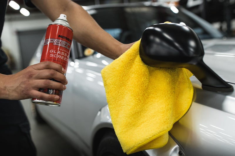 Mothers Speed Foaming Glass & Screen Cleaner, 19 oz. Aerosol â€” Ammonia-Free, Streak-Free Formula Cuts Through Grime, Dirt & Fingerprints, Safe for Tint, Touchscreens, Mirrors & Gauges (16619) - Image 3