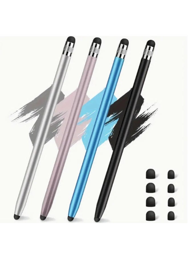 قلم لمس عالمي للشاشات – قلم خفيف من الألمنيوم بطول 15.5 سم (6.1 بوصة) للرسم والكتابة على الأجهزة اللوحية والهواتف - Image 1