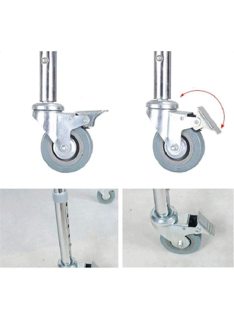 Foldable Commode With Wheels - Image 2