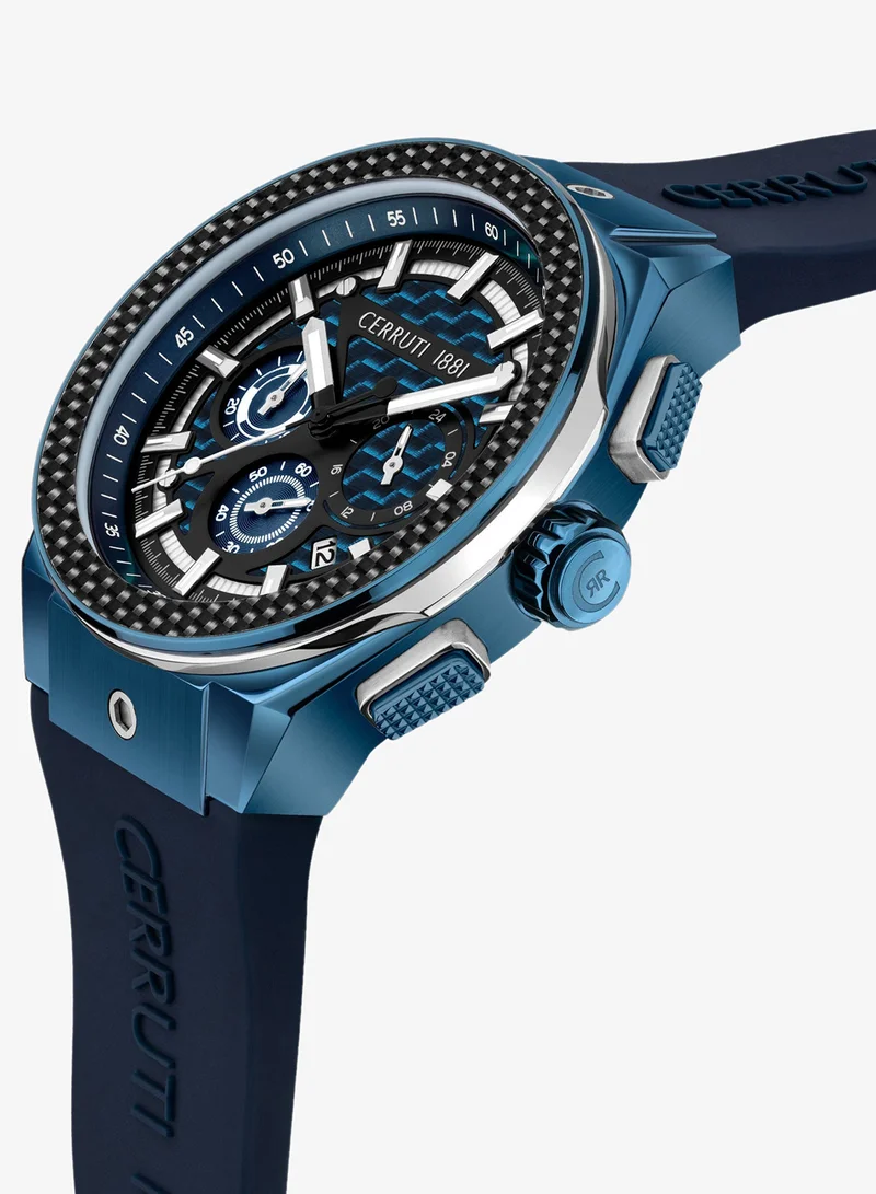 شيروتي 1881 Watch for men with silicon straps