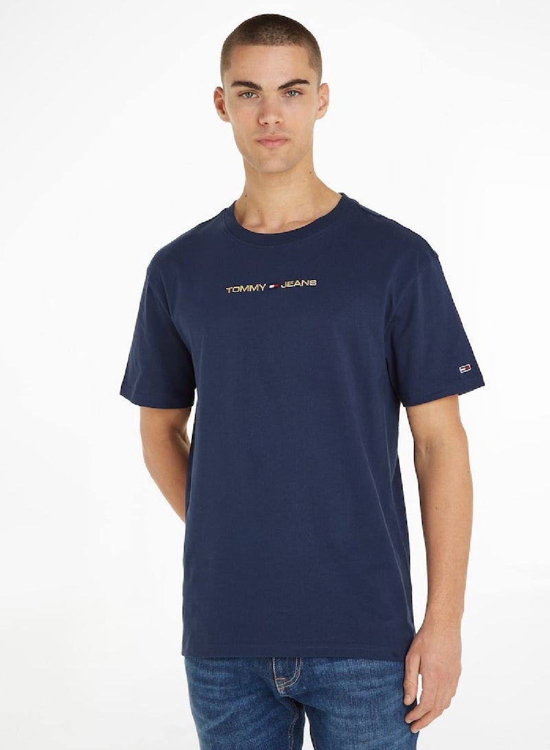 TOMMY JEANS Classic Gold Linear T-Shirt  - Image 1