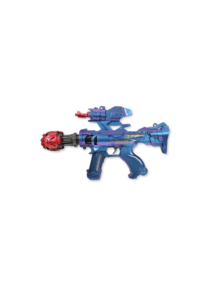 مسدس مزود بضوء وصوت - أزرق - Image 1