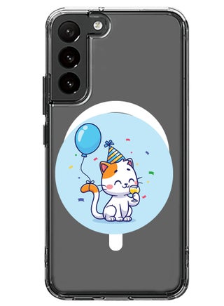 Magnetic Case for Samsung Galaxy S23 6.1-inch Compatible with MagSafe Wireless Charging, Shockproof Phone Bumper Cover Cute Cat Birthday - pzsku/Z530931FFFDAC12636106Z/45/_/1700220235/bf21c409-276a-4422-a1bc-9eface4871e6