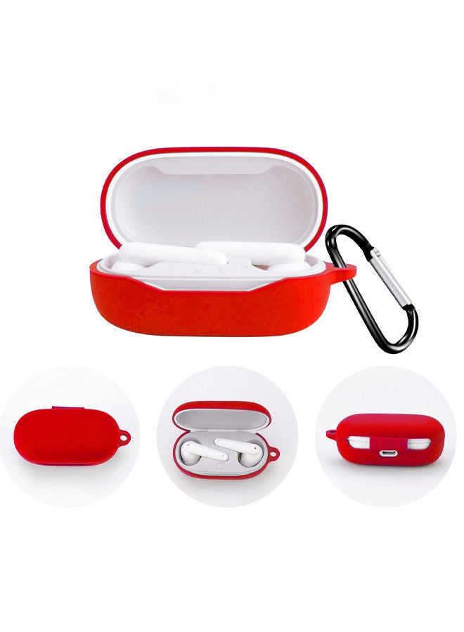 Protective Silicone Case Cover for HUAWEI Freebuds SE In-Ear Earphones Red - Image 1