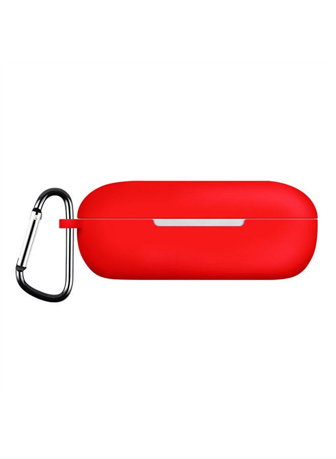 Protective Silicone Case Cover for HUAWEI Freebuds SE In-Ear Earphones Red - Image 4