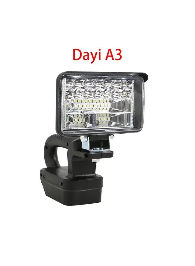 Dayi A3 Handheld Light Wide Illumination Durable LED Beads For Camping Outdoor Mute Day A7 Dongcheng 18V Battery - Image 1