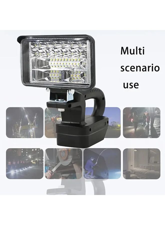 Dayi A3 Handheld Light Wide Illumination Durable LED Beads For Camping Outdoor Mute Day A7 Dongcheng 18V Battery - Image 5