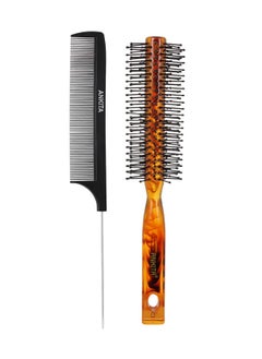 Ankita Ankita Combo of Round Hair Brush and Hair Comb by Chhavi Creation(B57+937) 