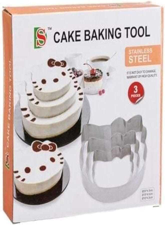 Cat Cake Mold - 3 Count