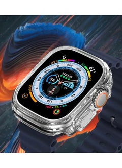 HEXABEX Apple Watch Ultra Case, Soft TPU Screen Protective Case for Apple Watch Ultra 49MM Clear  - Image 4