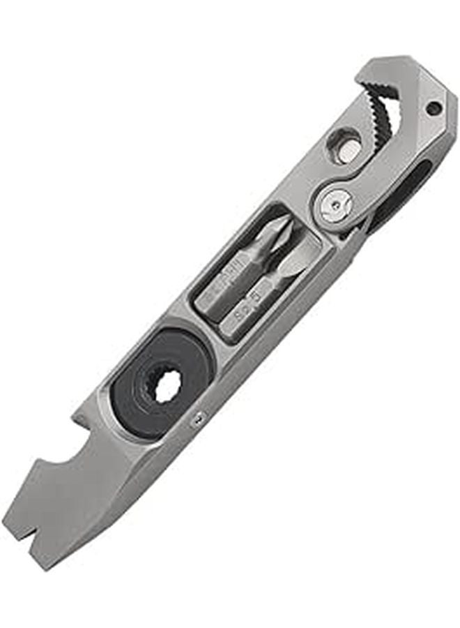 Titanium Multifunctional Tool Pry Bar Wrench Screwdriver Bottle Opener - Image 1