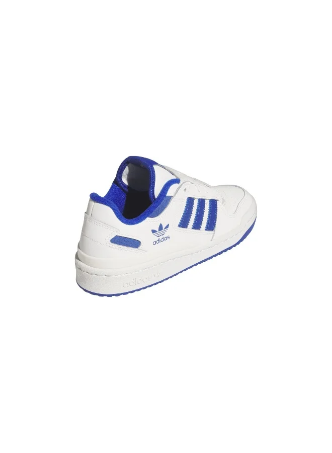 adidas فورم لو CL جيه أبيض سنيكرز للأولاد والبنات 6.5