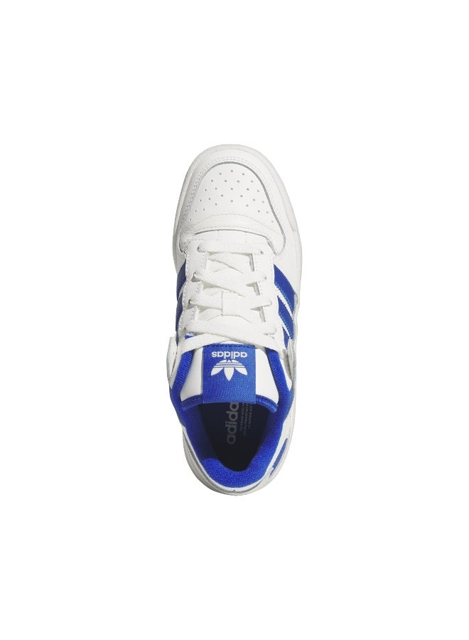 Adidas Adidas FORUM LOW CL J White CASUAL Trainers FOR JUNIOR BOYS AND GIRLS 6.5  - Image 5