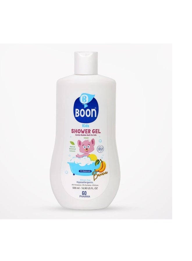 بون جل استحمام للأطفال بنكهة الموز 500 مل - Image 1